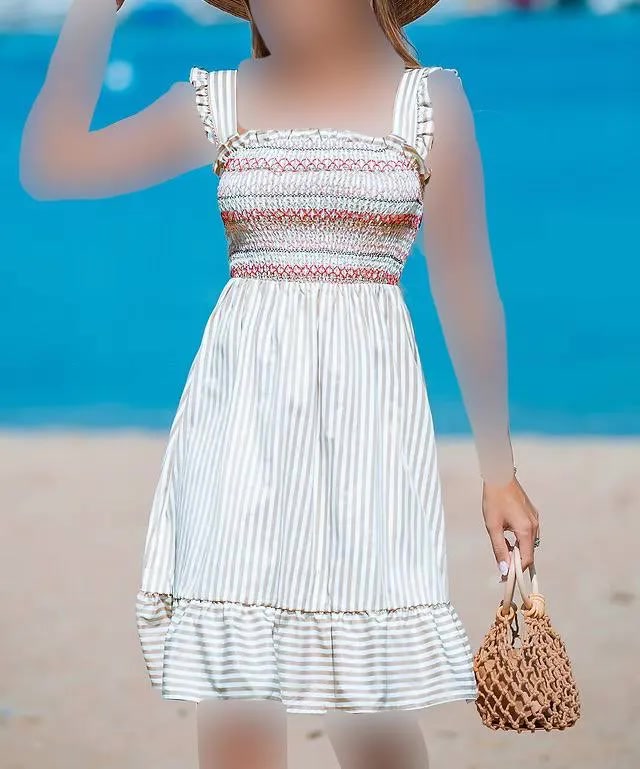 پیراهن کوتاه یقه خشتی
