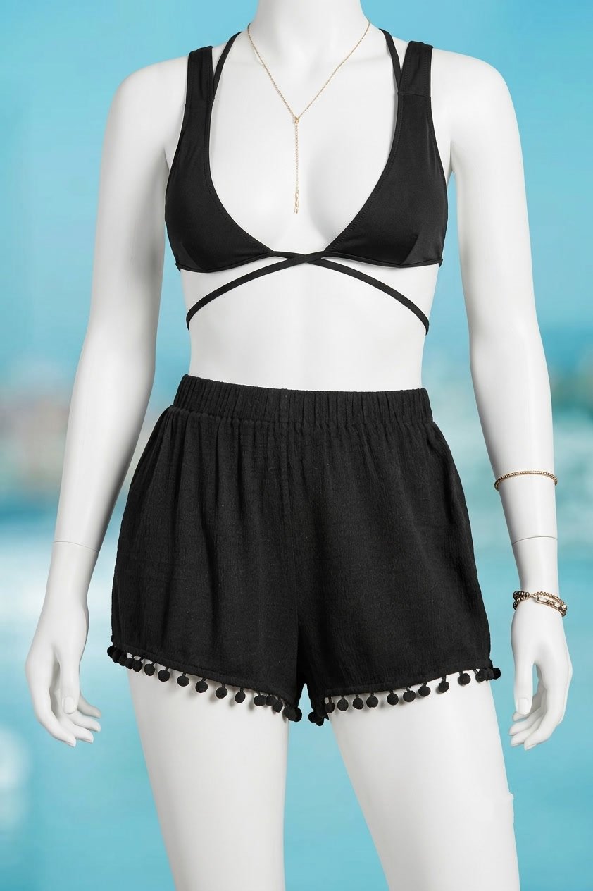 شورتک پایین توپکی 