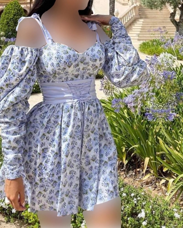 پیراهن کوتاه بنفشه