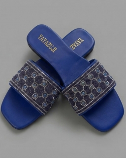 صندل آبی نگین دار